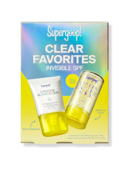 Supergoop! Other - Supergoop! Clear Favorites Invisible SPF Set